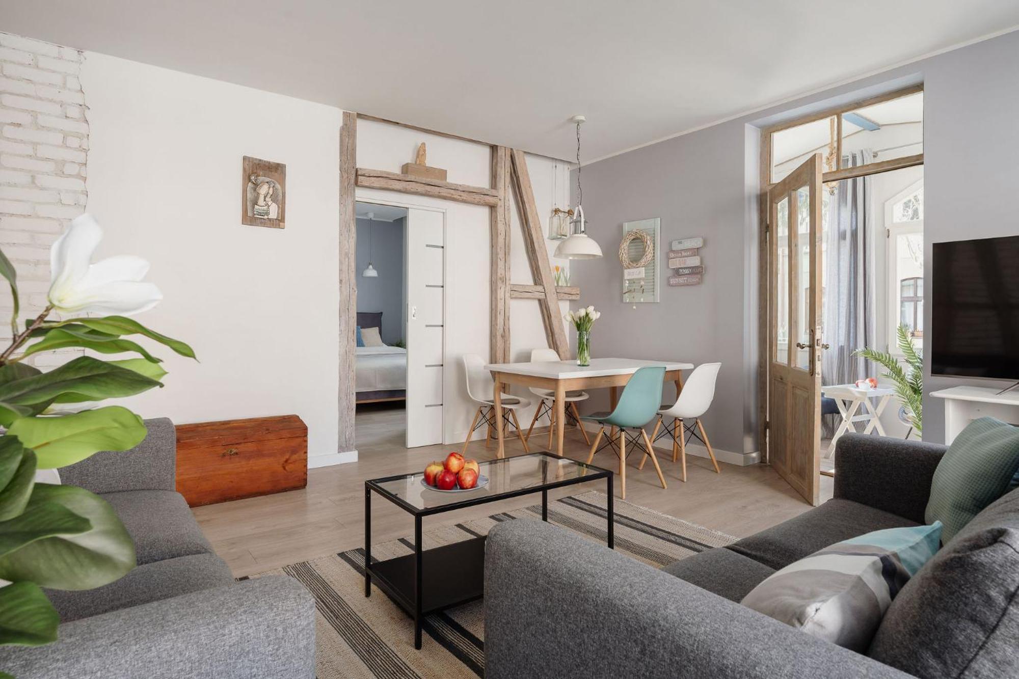 Leilighet Sanhaus - Mewa - Komfortowe Przy Deptaku *